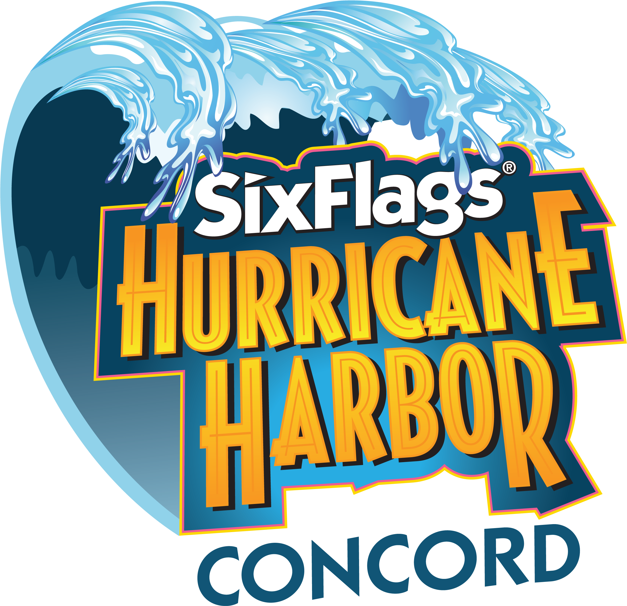 Waterworld Concord To Become Six Flags Hurricane Harbor - Six Flags Hurricane Harbor (2650x2571)