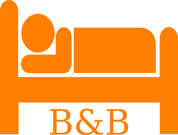 Sleeping In A Bed Clipart (600x455)