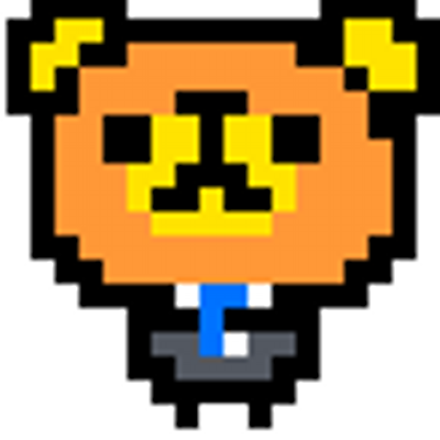 八田 州右 - Pixel Art Dollar (400x400)