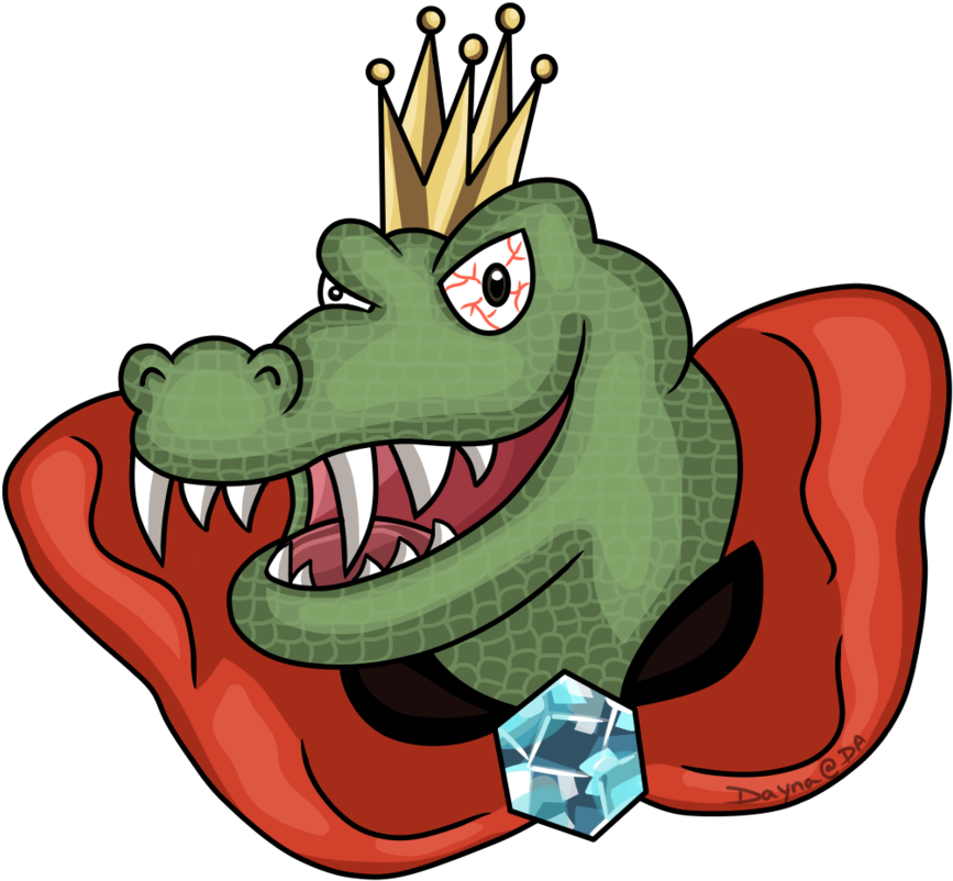King K Rool By Orangesyum88 - King K. Rool (1024x899)