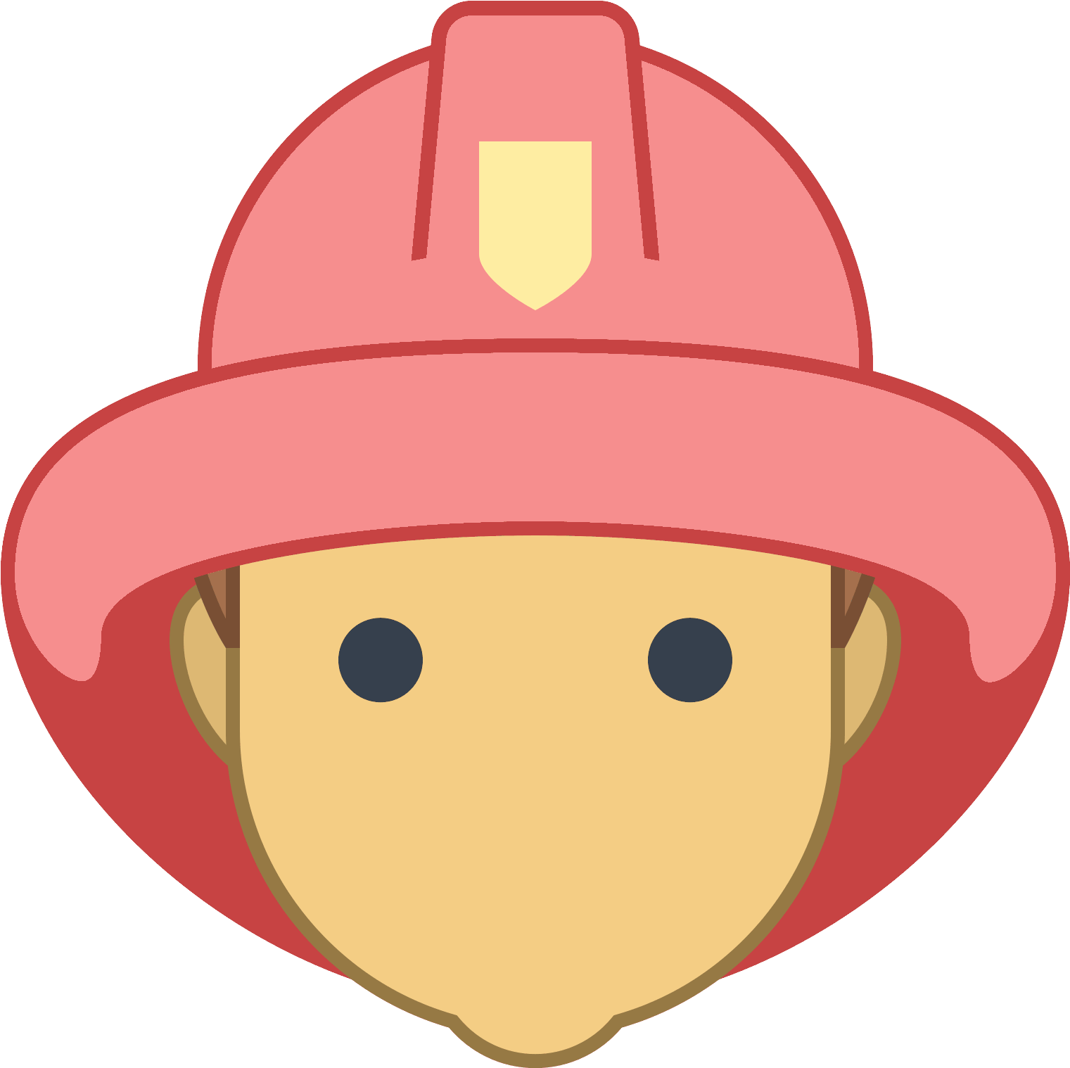 This Is An Image Of A Firefighter - Firefighter (1600x1600)