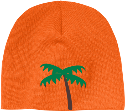 Palm Tree Emoji Cp91 100% Acrylic Beanie - Palm Tree Emoji Cp86 Port & Co. Five Panel Twill (480x480)
