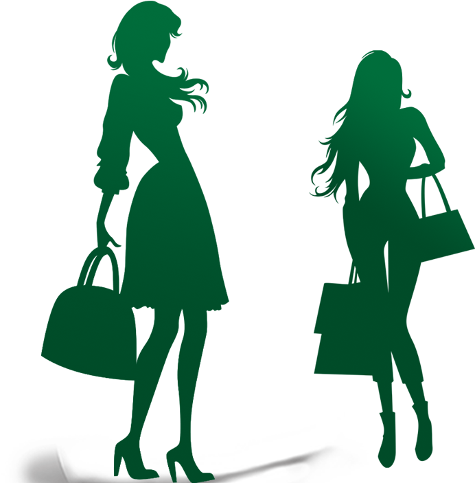 Fashion Silhouette Model Clip Art - Lady Boss Silhouette (800x800)