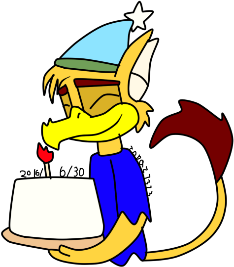 Happy Griffon 8th Birthday By Topaz The Crosscat73 - Happy Griffon 8th Birthday By Topaz The Crosscat73 (504x594)