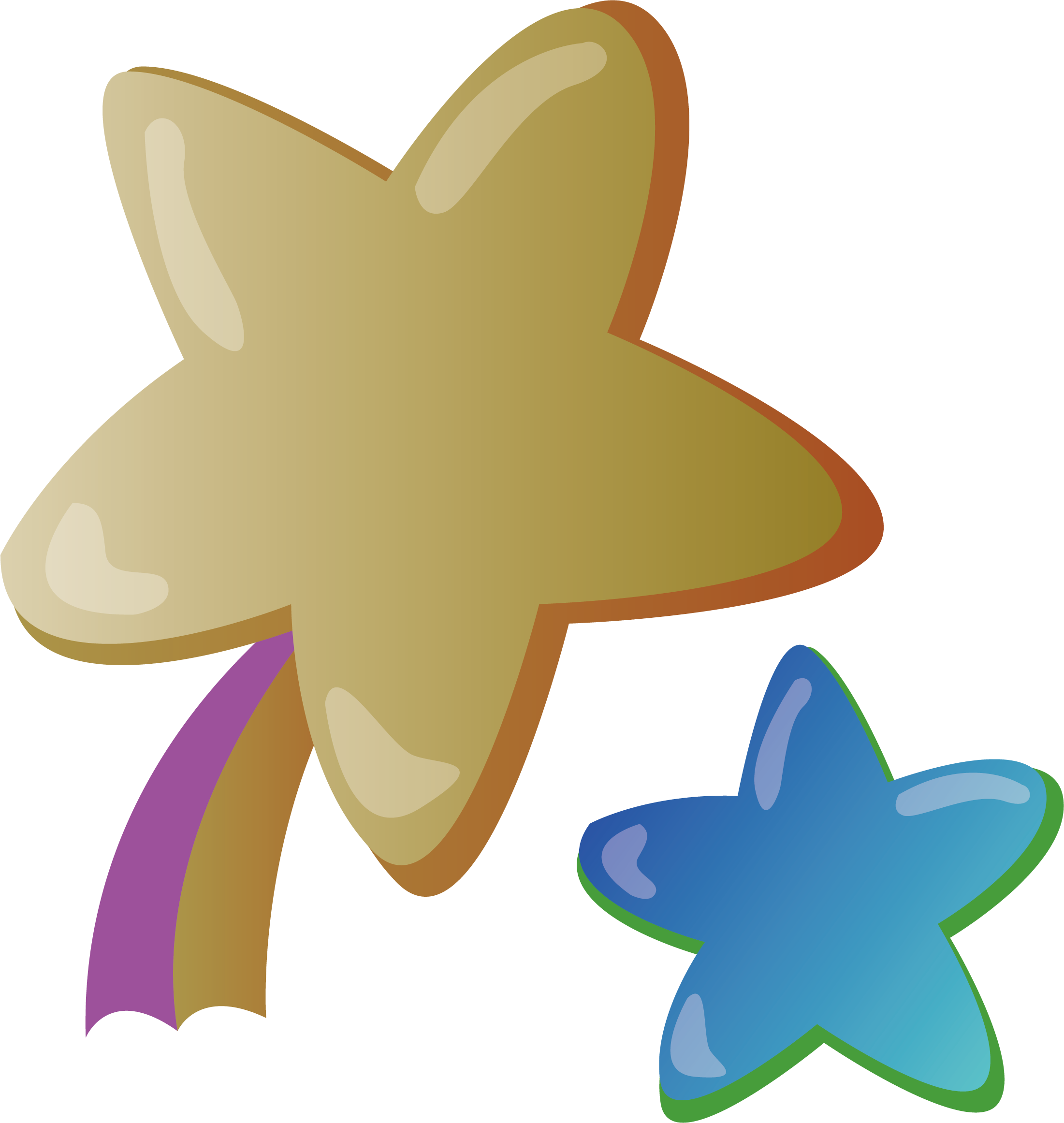 Star Clip Art - Euclidean Vector (2201x2323)