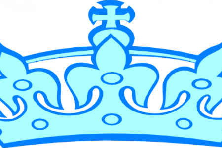 Elegant Prince Crown Clipart Prince Crown Clipart Cliparts - Crown Black And White Clip Art (450x300)