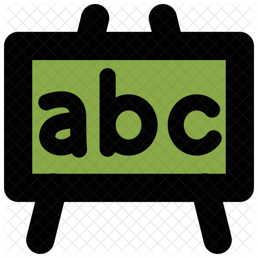 Blackboard Icon - Sign (512x512)