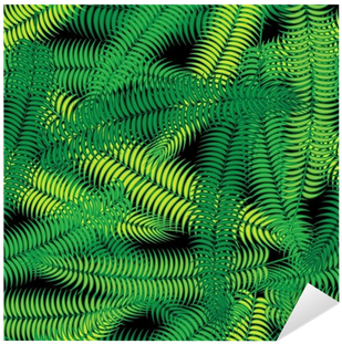 Vinilo Pixerstick Palma De Coco Deja Patrón Transparente - Coconut (400x400)