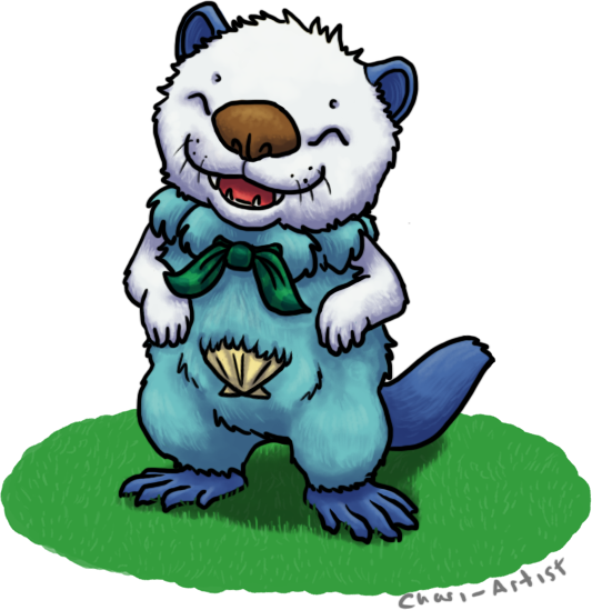 Happy Oshawott Gift By Chari-artist - Cartoon (533x549)