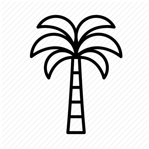 Egyptian Clipart Palm Tree - Illustration (512x512)