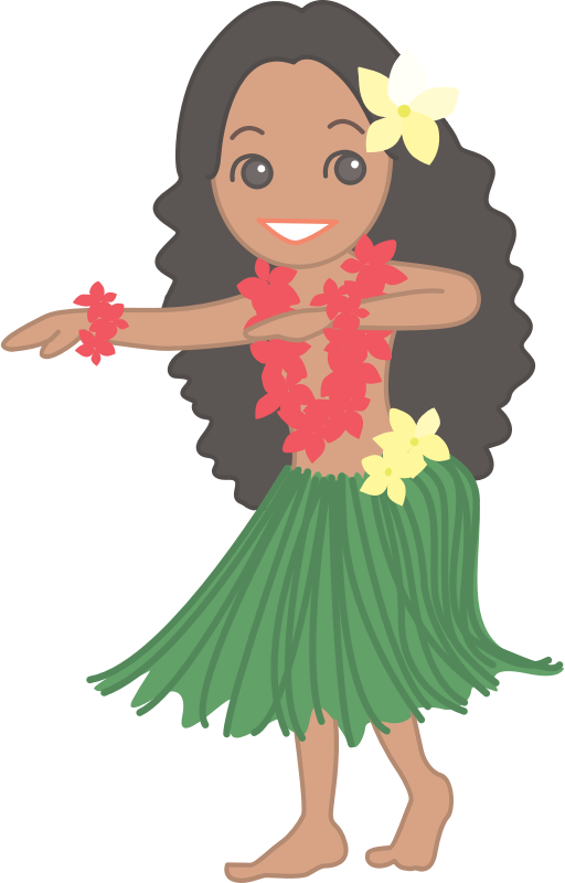 Medium Image - Clipart Hula Dancer Png (512x800)