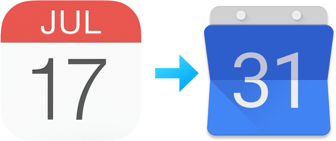 Calendar Clipart Google Calendar - Google Calendar App Icon (1100x512)