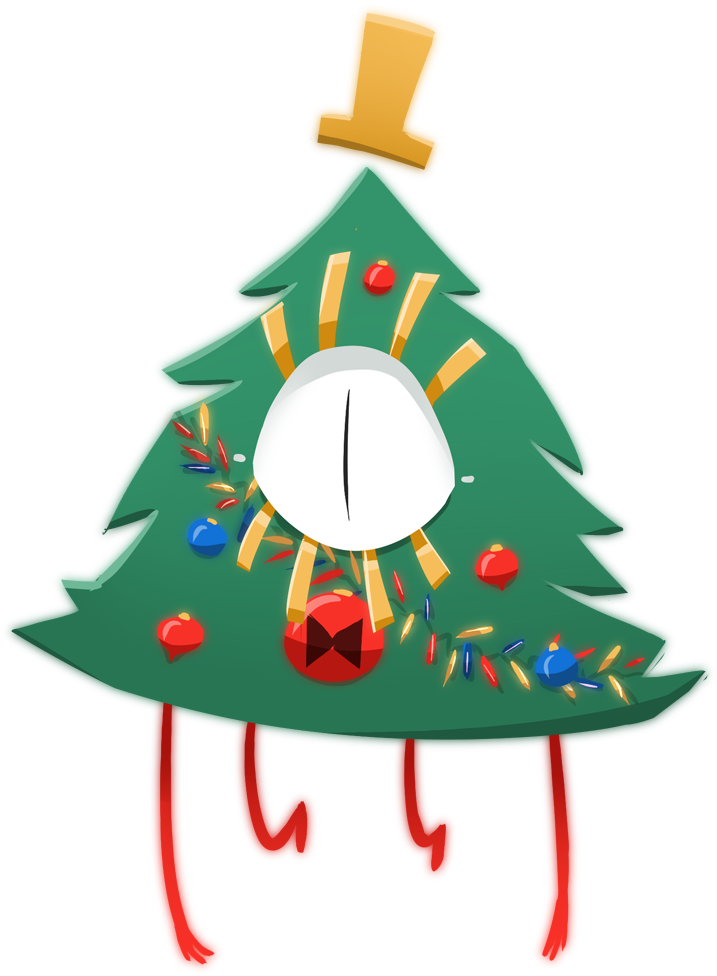 I Saw 's Billsmas Tree And Couldn't Help Drawing It - Christmas Tree (944x1000)