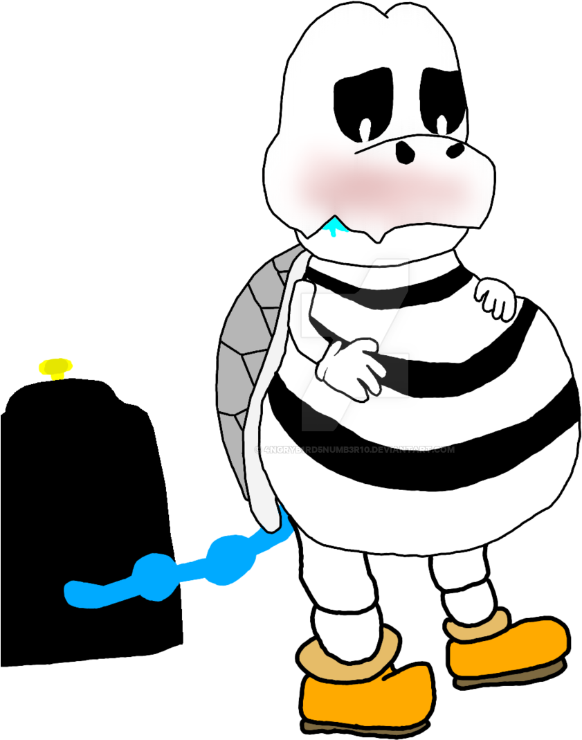 4ngryb1rd5numb3r10 Drybone's Water Inflation Because - Mario Dry Bones Inflation (1024x1365)