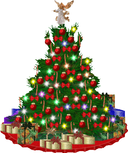 Christmas Wallpaper Titled Christmas Tree - Merry Christmas And Happy New (420x500)