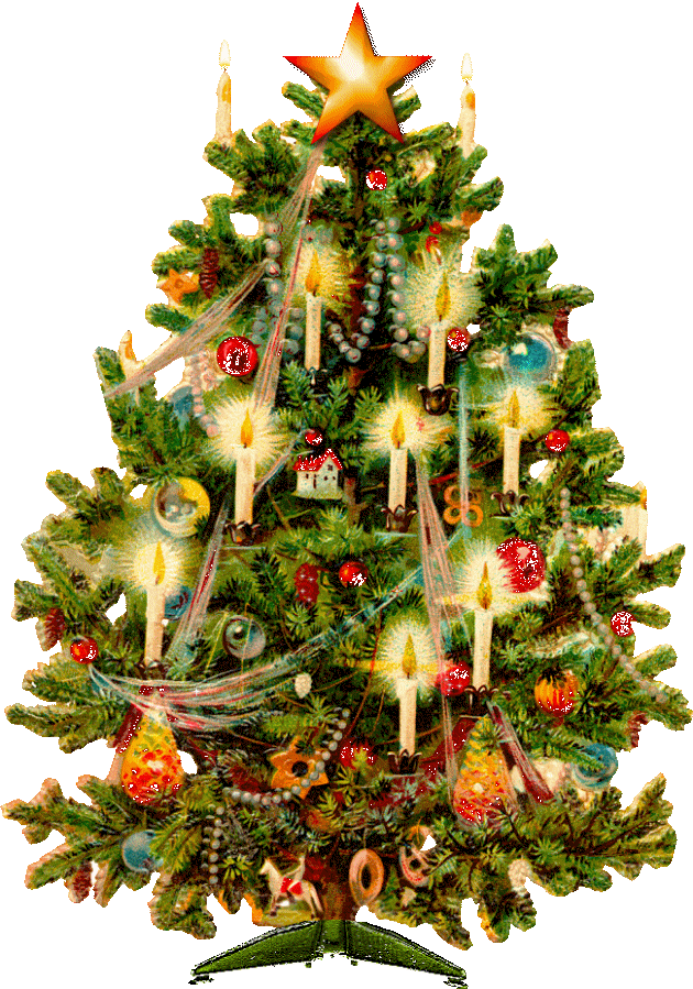 Christmas Tree Gif - Gold Tone Christmas Tree Brooch. Napier Ornaments (630x899)