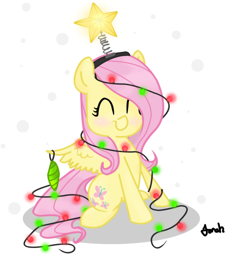 I'm A Christmas Tree By Jonah-yeoj - My Little Pony Christmas Png (1000x1000)