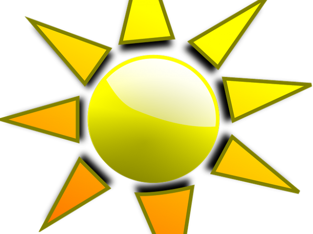 Warmth Clipart Sun Heat - Clip Art (640x480)