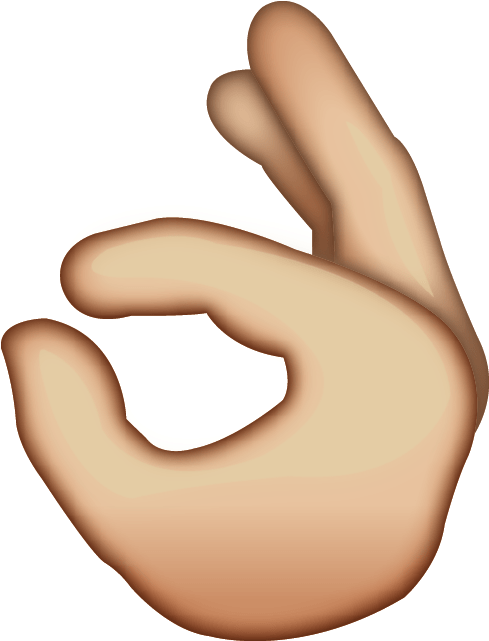 Ok Emoji - Ok Hand Emoji Png (640x640)