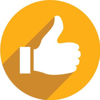 Thumbs-up - Bitcoin Svg (348x348)