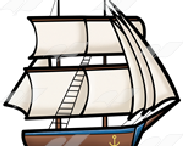 Ship Clipart Old Fashioned - Sail (640x480)