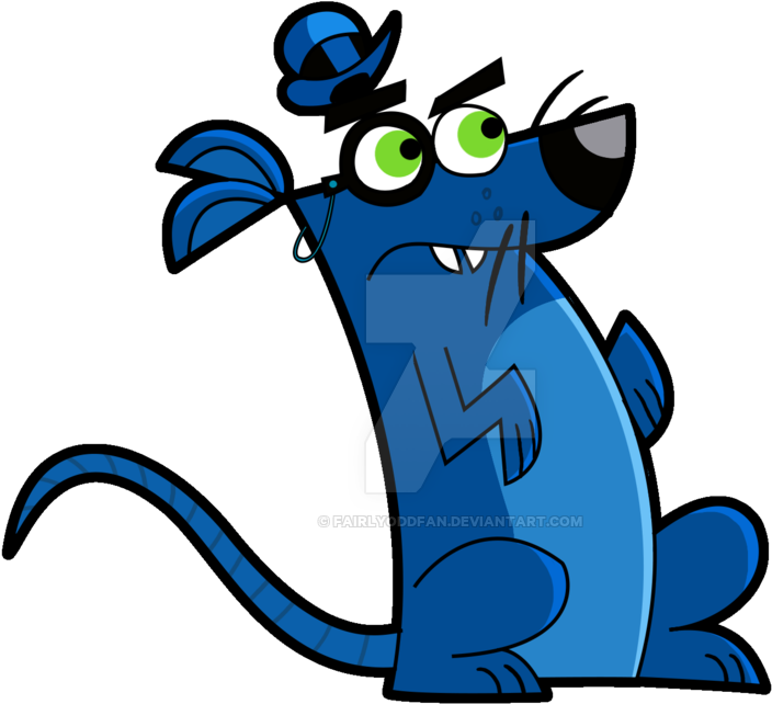 Rat Anti-cosmo By Fairlyoddfan - Cartoon (900x814)