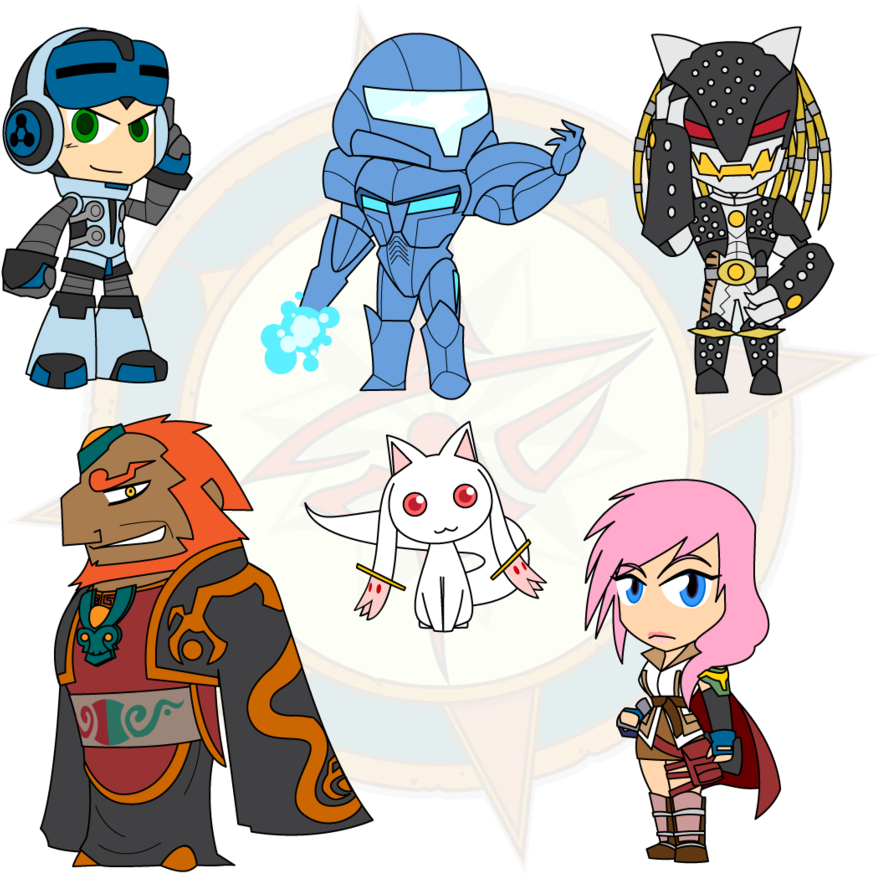 Assorted Chibis - Cartoon (1024x904)