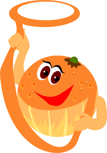 Oranges - Fruit Clip Art (363x518)