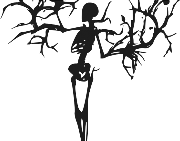Dead Tree Clipart Sillhouette - Dead Tree Of Life (640x480)