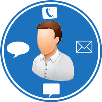 Contact Us - Cartoon (380x350)