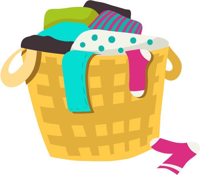 Washing Machine Laundry Dry Cleaning Clothing - Laundry Cartoon (801x801)