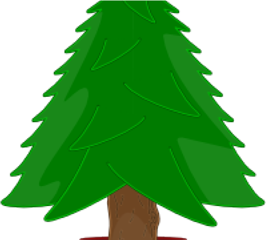 Pine Tree Clipart Blank - Christmas Tree Clip Art (640x480)