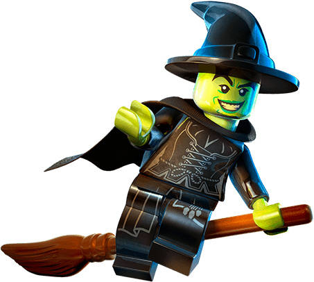 Lego Clipart Cowboy - Lego Dimensions Wicked Witch (503x405)
