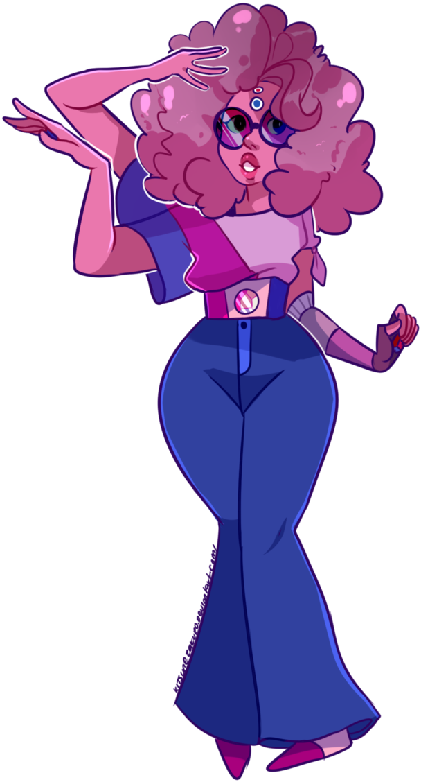 Fusion Friday - Rose And Garnet Fusion (664x1202)