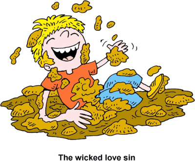 Splatter Clipart Mud - Playing In Mud Clipart (400x330)