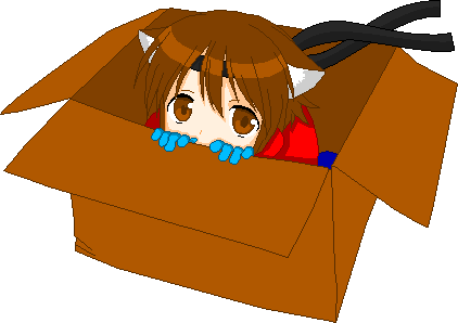 Anime Hiding In A Box (422x298)