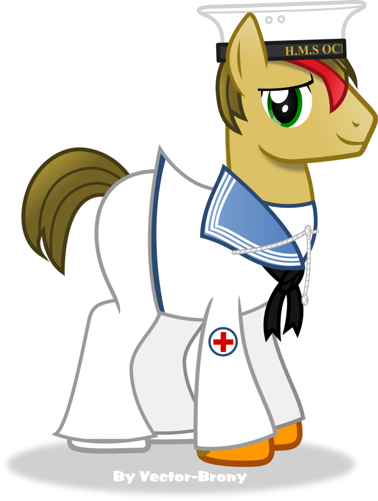 Vector Brony Off To Sea - Sea (776x1029)