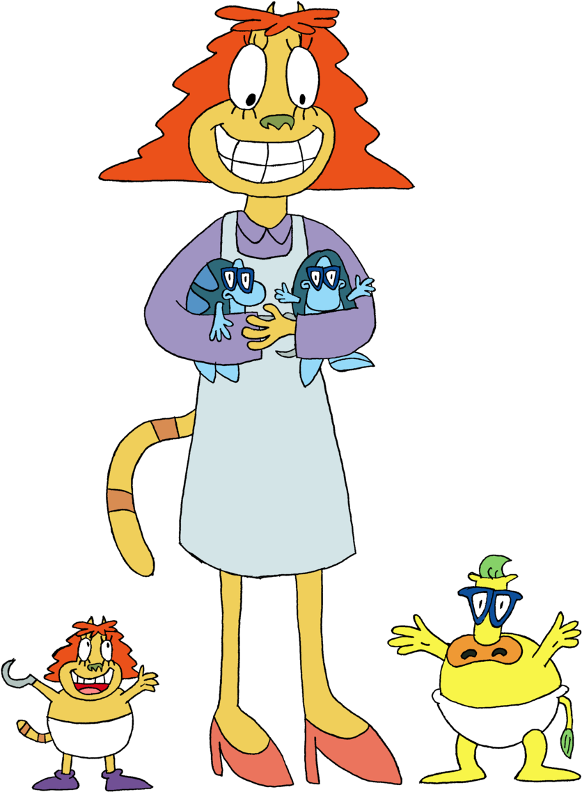 Hutchinson And Her Kids, Mother's Day Picture By Brermeerkat16 - Filburt And Dr Hutchinson's Kids (900x1159)