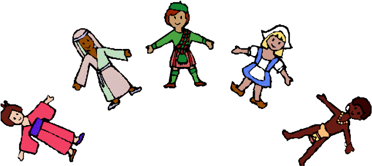 International Children Clipart - International Kids (750x341)