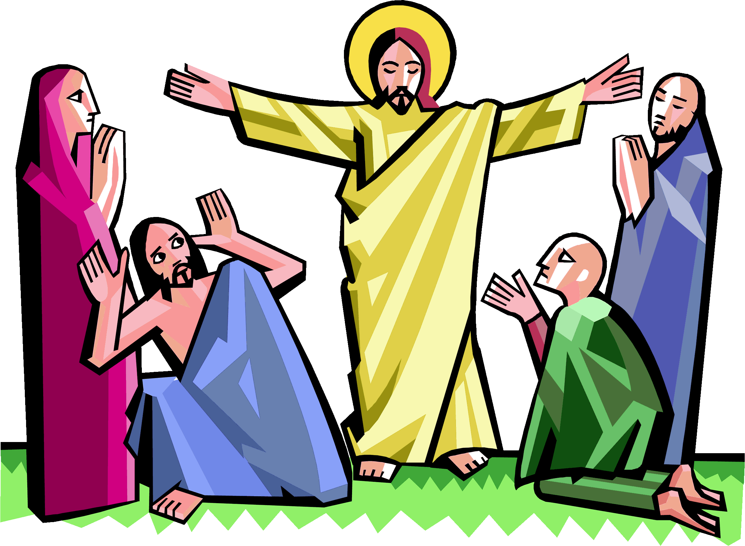 Resurrection Of Jesus Clip Art (2400x1759)