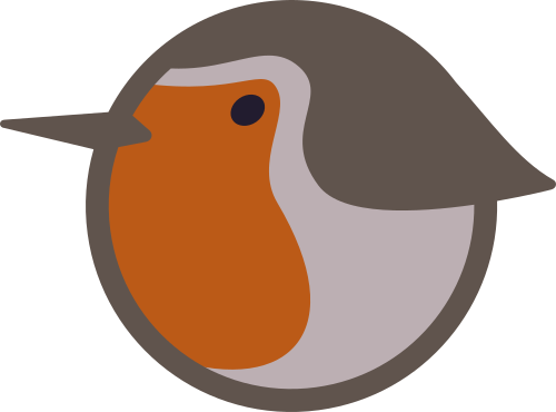 Robin Clipart Round Robin - English Language (500x370)