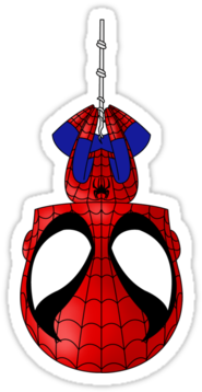 Spider Man Clipart Chibi - Chibi Heroes (375x360)
