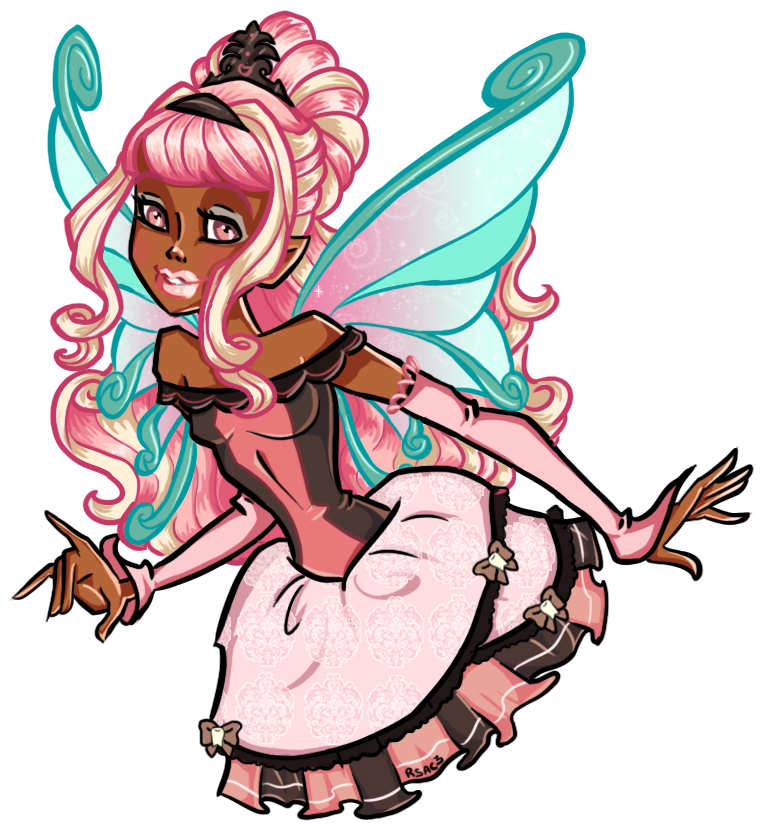 Daughter Of The Tooth Fairy By Rsac3 - Fairy (802x866)