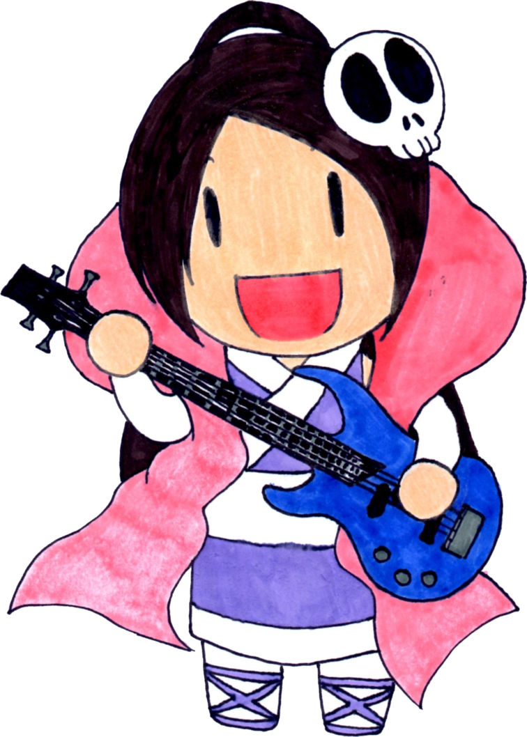 Elsie With Bass By Shiaseki-suishou - Cartoon (756x1058)