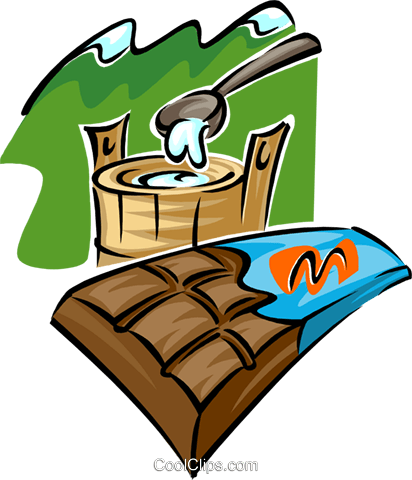 Chocolate Bar Chocolate Milk Junk Food Clip Art - Schweizer Schokolade Clipart (412x480)