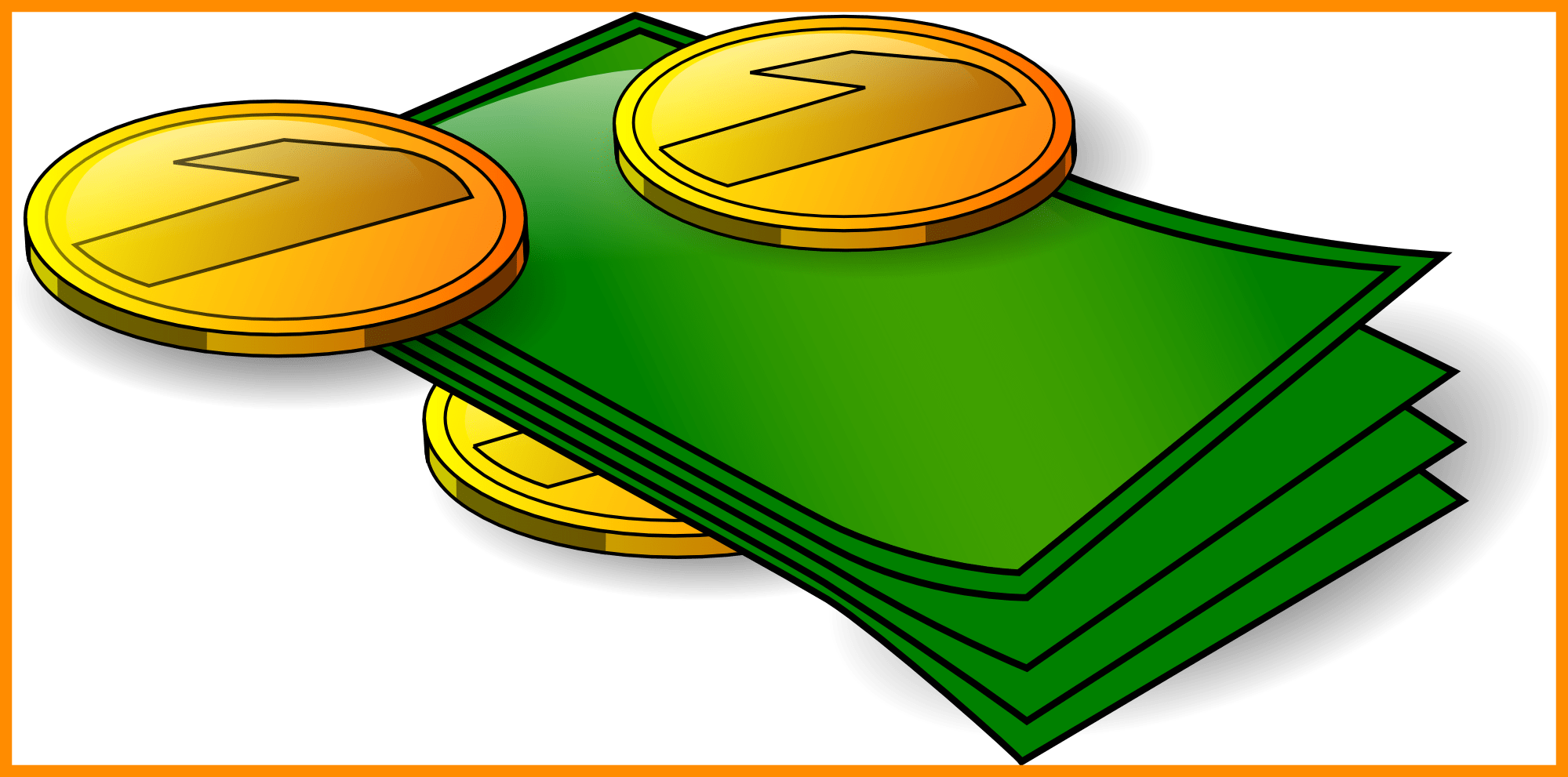 Marvelous Money Animated Clipart Collection Pics Of - Transparent Background Money Clipart (1999x991)