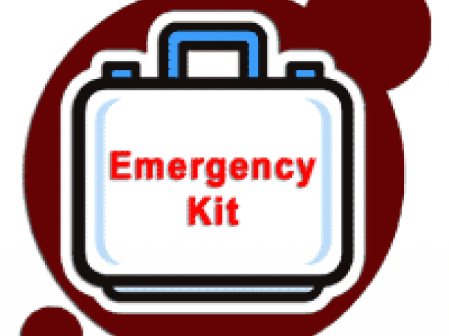 Emergency Clipart Emergency Backpack - Emergency Clipart Emergency Backpack (640x480)