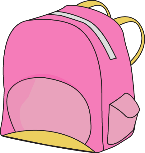 Backpack Clipart Free Clipart Images - Bag Clipart Transparent Background (466x491)