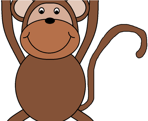 Baby Monkey Clipart Suggest Girl Pacifier - Monkey Clipart (640x420)