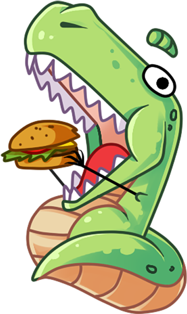 The Almost Good Dinosaur Messages Sticker-8 - Sticker (618x618)